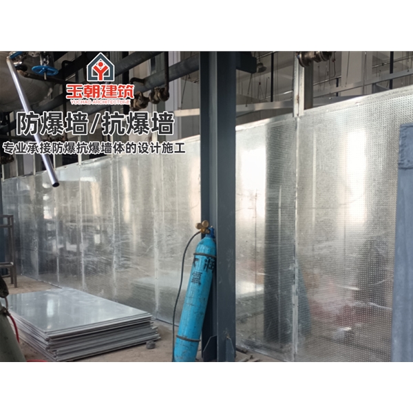 山东纤维复合钢板抗爆墙定制 轻质防爆墙施工安装一条龙服务